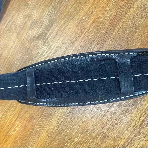 Vintage COACH monogram Black and White Crossbody Bag - Picture 6 of 9